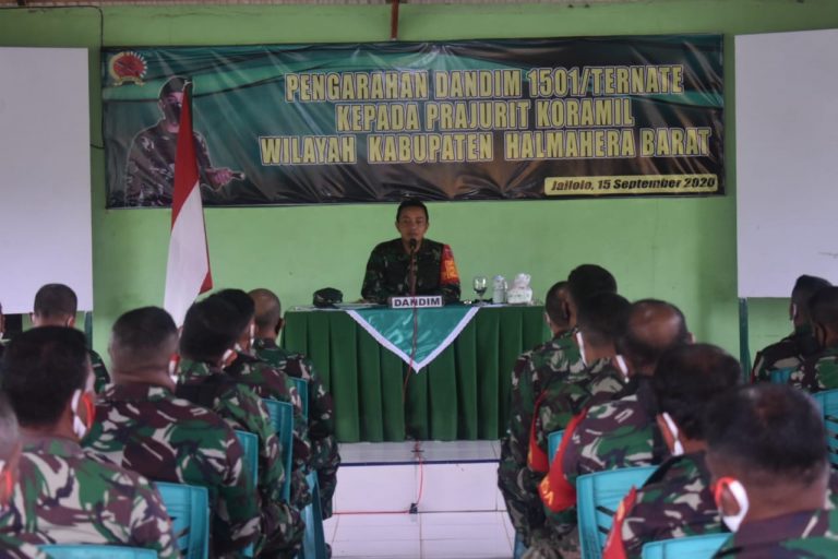 Mencegah Penyalahgunaan Narkoba, Kodim Ternate Sosialisasi P4GN di Koramil Jailolo