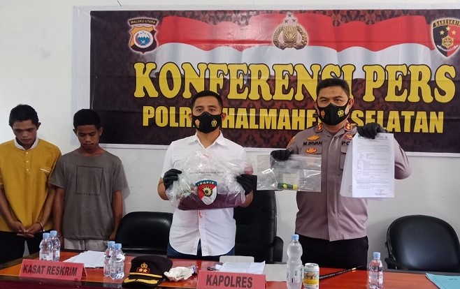 Dua Pelaku Pemerkosaan di Belakang Pasar SCBD Halsel Terancam 12 Tahun Penjara