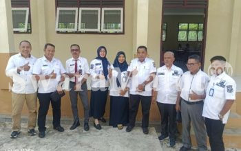 Wakili Kadikbud Malut, Ramli Kamaludin Pantau Pelaksanaan UNBK di SMA Negeri 2 Kota Ternate