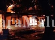 Ruang Kepsek dan 5 Bangunan di SMAN 7 Kota Ternate Hangus Terbakar