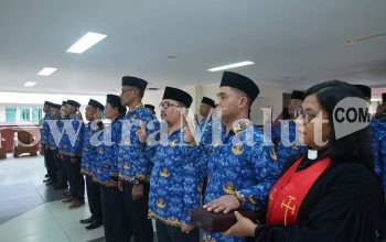 Sekda Halmahera Utara Lantik 24 Pejabat Struktural   