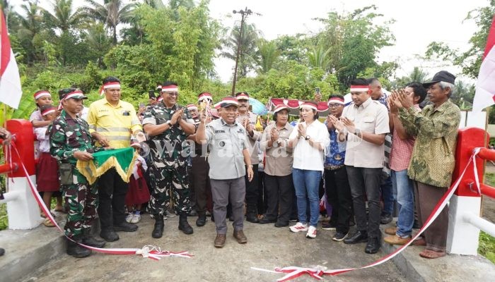 Jembatan Garuda di Kao Barat Resmi Dioperasikan