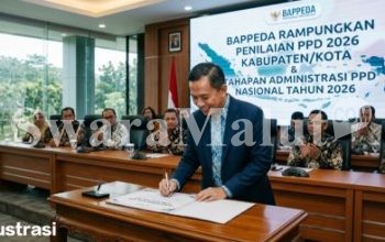 Bappeda Malut Rampungkan Penilaian PPD Kabupaten/Kota dan Tahapan Administrasi PPD Tingkat Nasional Tahun 2026