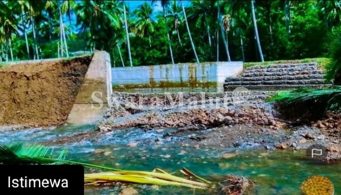 Seumur Jagung, Bangun Irigasi di Morotai Mengalami Kerusakan 