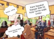 Komite dan Orang Tua Murid Minta Kepsek SDN 55 Kota Ternate Undur Diri, Dispendik Harus Bertindak