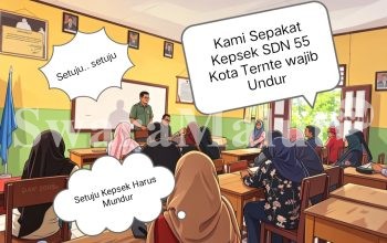 Komite dan Orang Tua Murid Minta Kepsek SDN 55 Kota Ternate Undur Diri, Dispendik Harus Bertindak