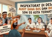 Inspektorat Didesak Audit Pengunaan BOSDa dan BOSP SDN 55 Kota Ternate TA 2023-2026 Yang Mulai Mencuat