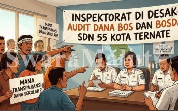 Inspektorat Didesak Audit Pengunaan BOSDa dan BOSP SDN 55 Kota Ternate TA 2023-2026 Yang Mulai Mencuat