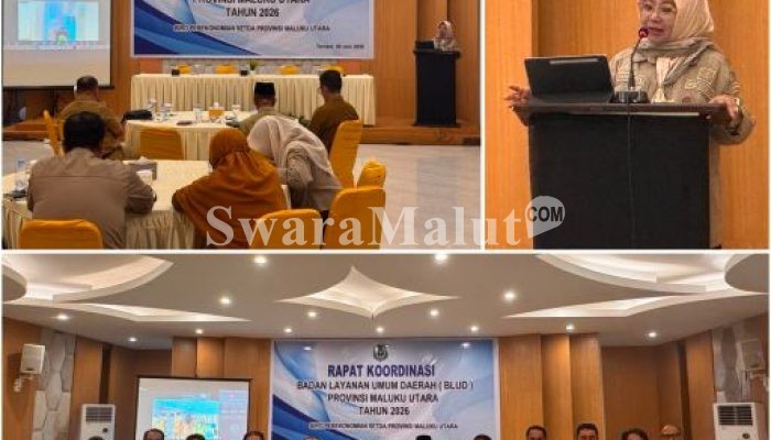 Dorong Perekonomian Daerah, Biro Perekonomian Malut Gelar Rakoor Blud Tahun 2026