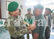 Dandim 1508/Tobelo Pimpin Korps Rapor Pindah Satuan