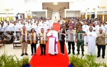 Bupati Halmahera Utara Buka Kegiatan Retret Menjelang Tahbisan Imam Keuskupan Amboina