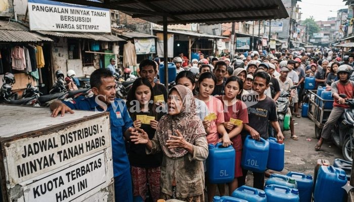 Warga Desa Kusuri Tobelo Barat Harap Penambahan Kuota Minyak Tanah