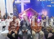 Sekda Halut Erasmus Joseph Papilaya Hadiri Penutupan Pesparawi XIV
