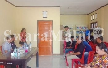 Dibuka Asisten III Setda, AWPI Halut Edukasi Masyarakat Desa Wari Bijak Menyikapi Informasi