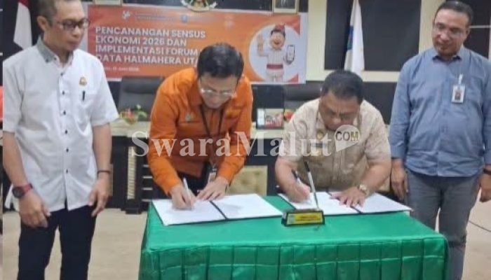 Bupati Halmahera Utara Luncurkan Sensus Ekonomi 2026 dan Rumah Data