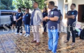 Kontingen Halmahera Utara Berangkat Menuju Pesparawi Nasional XIV di Manokwari