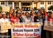 Ancam Boikot, Orang Tua Murid Desak Kepsek SDN 55 Kota Ternate Angkat Kaki Dari Sekolah