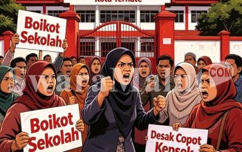 Desak Evaluasi dan Periksa Kepsek SDN 55 Kota Ternate, Orang Tua Murid Ancam Boikot Sekolah