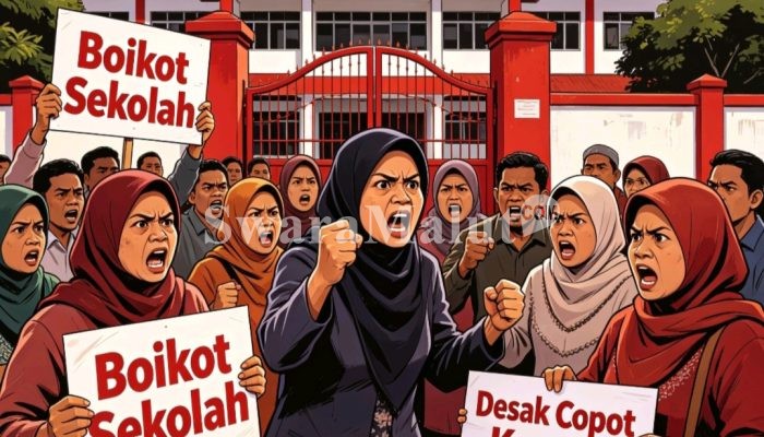 Desak Evaluasi dan Periksa Kepsek SDN 55 Kota Ternate, Orang Tua Murid Ancam Boikot Sekolah
