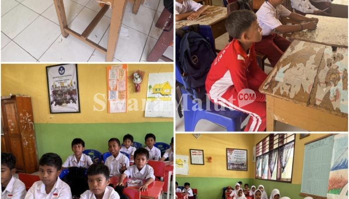 Miris, Kondisi Mobiler dan Siswa di SDN 55 Kota Ternate Ini Sungguh Memprihatinkan