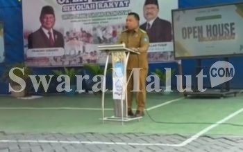 Bupati Halut Hadiri Open House Sekolah Rakyat