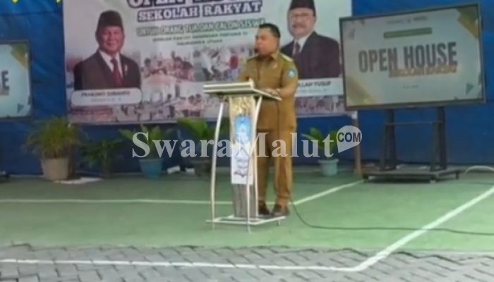 Bupati Halut Hadiri Open House Sekolah Rakyat