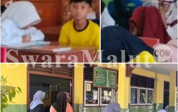 Miris, Hari Kedua Masuk Sekolah, Wali Murid SDN 55 Kota Ternate Gelar Protes Tuntut Kepsek Dicopot