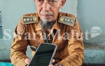 Camat Ternate Tengah Instruksikan Warga Kibarkan Bendera Merah Putih