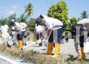 BWS Maluku Utara Gelar Gerakan Irigasi Bersih di Haltim Sambut HUT ke-81 RI