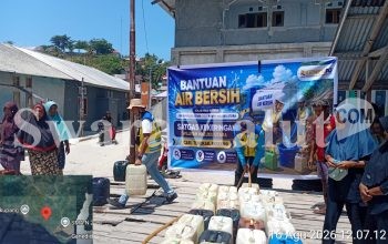 Satgas Kekeringan BWS Malut Gerak Cepat Atasi Krisis Air Bersih di Dowora
