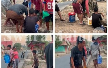 Krisis Air Bersih Akibat Kemarau, Kades Remer Hein Bangun Sumur Bor di Desa Soahukum