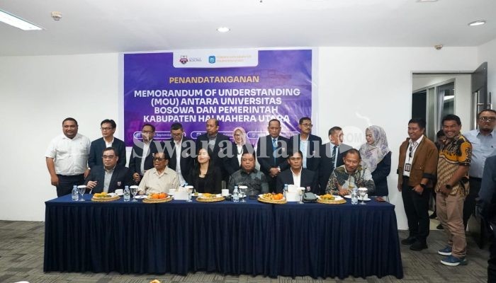 Perkuat SDM, Pemkab Halmahera Utara Jalin Kerja Sama dengan Universitas Bosowa   