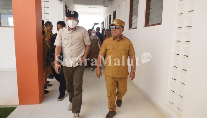 Wagub Malut dan Bupati Halut Tinjau Sekolah Rakyat Kukumutuk, Minta Pembangunan Dipercepat