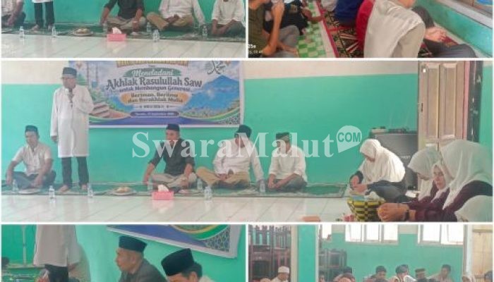 Teladani Akhlak Rasulullah : SMAN 6 Kota Ternate Gelar Peringatan Maulid Nabi 1448 H