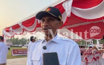Sebanyak 272 Peserta Ikut Diklat Laskar Gerindra Malut Di Lapangan GOR Sofifi