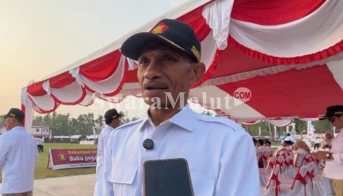 Sebanyak 272 Peserta Ikut Diklat Laskar Gerindra Malut Di Lapangan GOR Sofifi