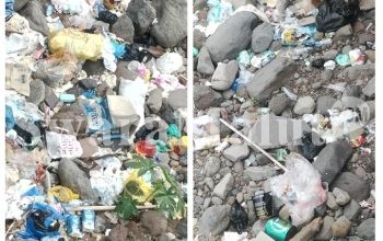 Tak Ada TPS, Jembatan Rua Jadi Sasaran Pembuangan Sampah Liar